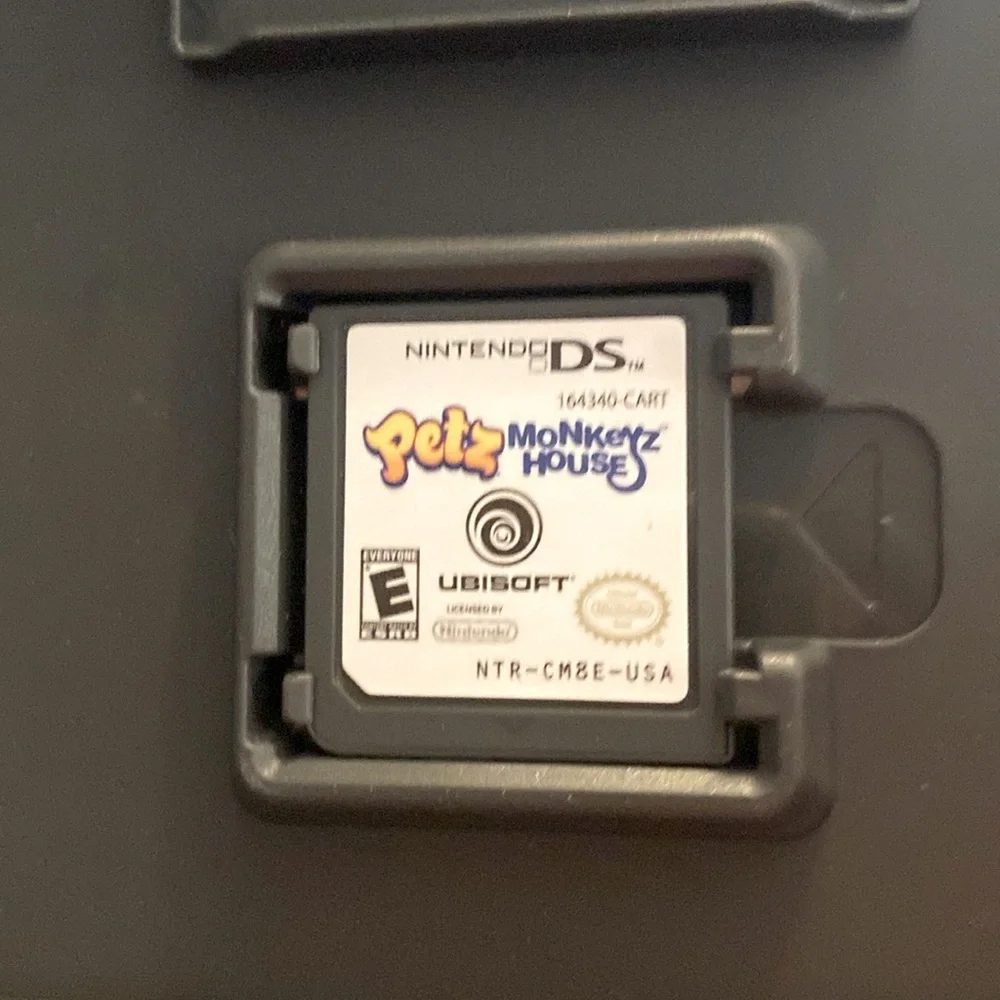 Nintendo DS Petz Monkeyz House game
